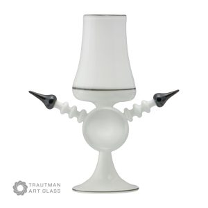 Stag White Rods (Trautman Art Glass)