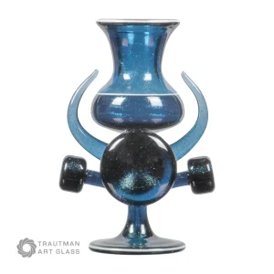 Heavy Blue Stardust Rods (Trautman Art Glass)