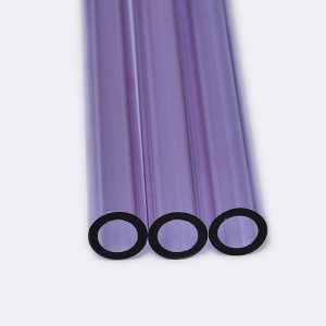 Transparent Purple  Tubes 32mm