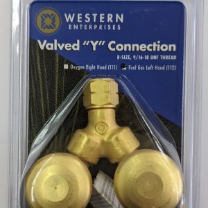 Propane Y Connector with Valves