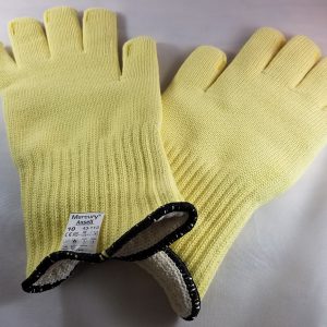 Yellow Kevlar Knit Gloves - Thick