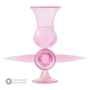 Pink Lollipop Rods (Trautman Art Glass)