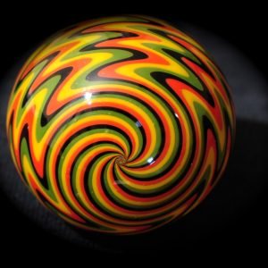 Rasta Black Line (Golden Gate Glassworks)