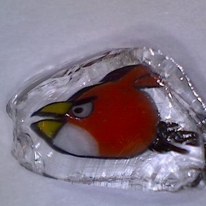 Red Bird - Millefiori Cane