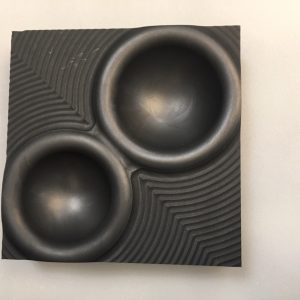 Mike Close Large 2 Bump Graphite Marble Mold - 2-1/8" & 2-3/8"