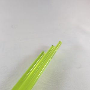 Transparent Lime Green Rod