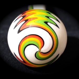 White Rasta (Golden Gate Glassworks)